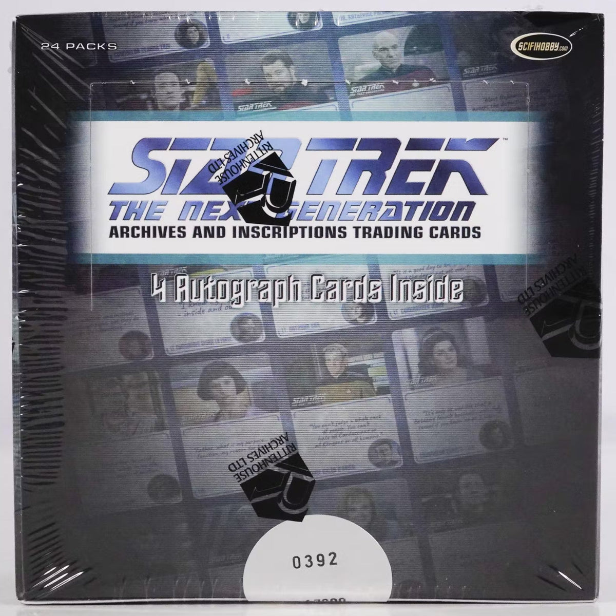 2022 Rittenhouse Star Trek The Next Generation Archives & Inscriptions Hobby Box